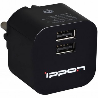Сетевое зарядное устройство IPPON TC323B, цвет черный